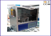 Laboratorio di ASTM D1230 apparecchiatura di collaudo di infiammabilità di prestazione del tessuto da 45 gradi