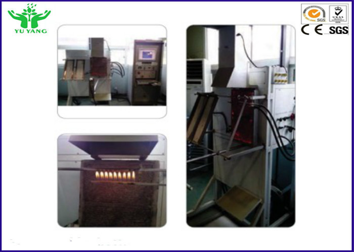 Apparecchiatura radiante della prova della superficie di diffusione della fiamma del pannello dell'apparecchiatura di collaudo del fuoco di ASTM D3675