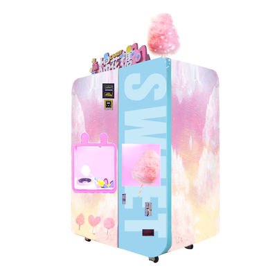 Commerciale automatico elettrico del distributore automatico di zucchero filato di cotone