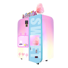 Vending elettrico rosa della caramella del filo interdentale del distributore automatico dello zucchero filato dello zucchero