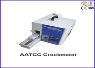 Tester elettronico di solidità dello sfregamento di Crockmeter dell'apparecchiatura di collaudo del tessuto lana/del cotone