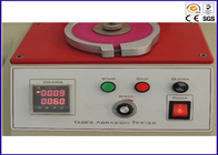 Ampiamente apparecchiatura di collaudo elettronica dell'abrasione di Taber del laboratorio con il LCD testa capa o 1 di 3
