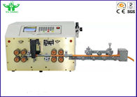 macchina di spogliatura automatica del cavo dell'apparecchiatura di collaudo del cablaggio del cavo di 1~9999mm