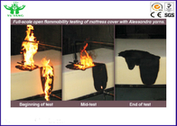 Apparecchiatura di collaudo di infiammabilità dei materassi CFR1633 per la fiamma aperta