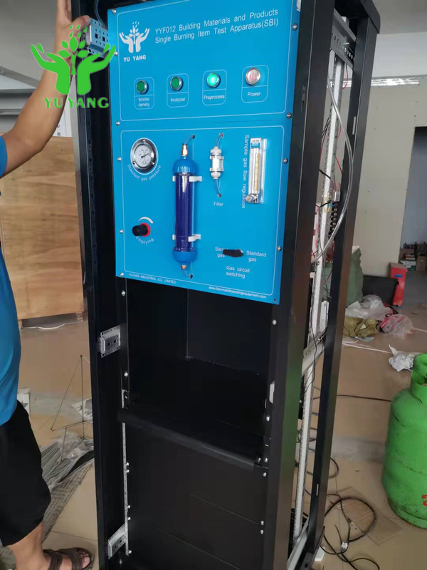 Singolo tester bruciante dell'en 13823 GB/T 20284 per l'orizzontale dei materiali da costruzione