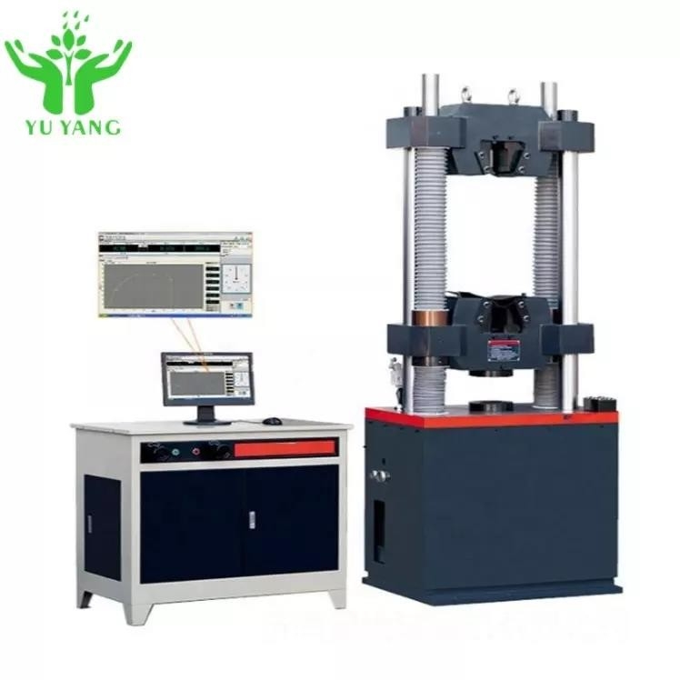 50kN 100kN 200kN UTM Universal Tensile Testing Machine Materiali meccanici Cable Tensile Test Equipment