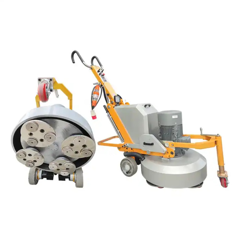 Macchina di macinatura per pavimenti di calcestruzzo ad alte prestazioni 220V 320 Rpm Con 3 piastre di macinatura