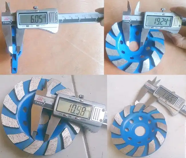 Macchina di macinatura per pavimenti di calcestruzzo ad alte prestazioni 220V 320 Rpm Con 3 piastre di macinatura