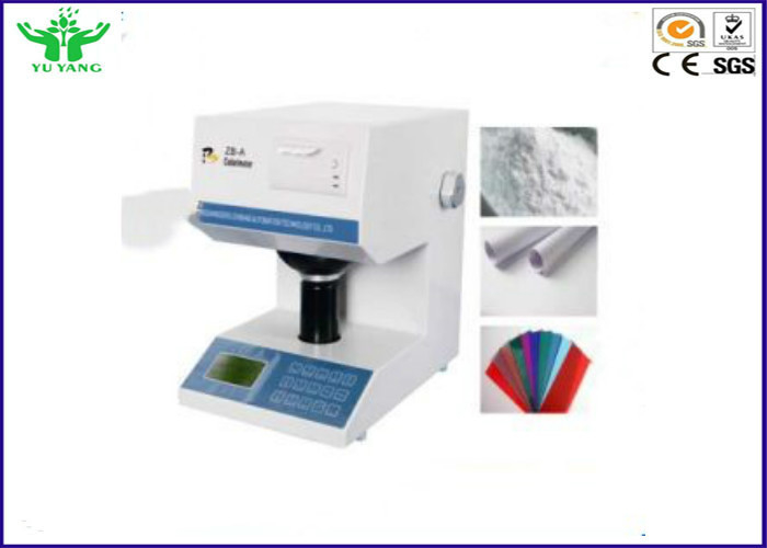 Tester di carta elettronico LCD di opacità di bianchezza di luminosità dell'apparecchiatura di collaudo/film plastico del pacchetto di Digital 0-199