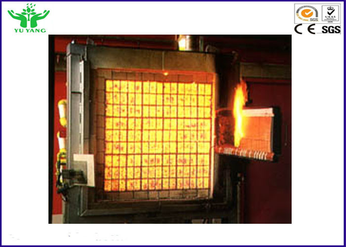 Bs476 prova di superficie di diffusione della fiamma della parte 7 per materiali da costruzione 1220 x 550 x 1920 millimetri