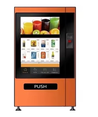 Macchina automatica per vendere gelati con sistema di allarme e controllo remoto