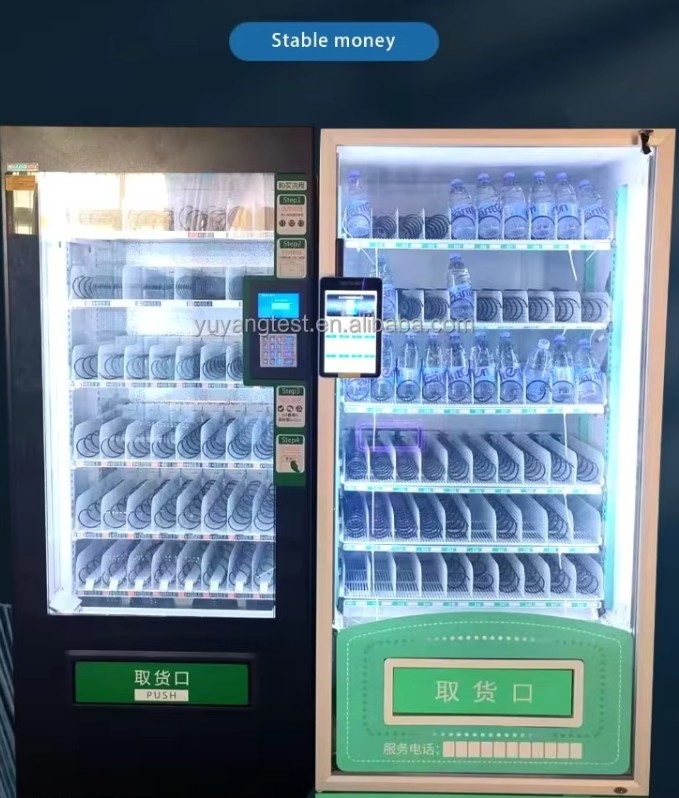 Macchina automatica per vendere gelati con sistema di allarme e controllo remoto