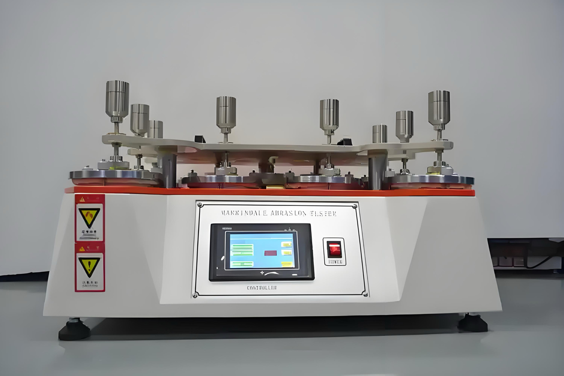 Tester per tessuti - robusto 4 - installazione della stazione conforme alle norme ISO 12947 - 2