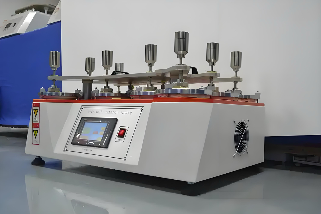 Tester per tessuti - robusto 4 - installazione della stazione conforme alle norme ISO 12947 - 2