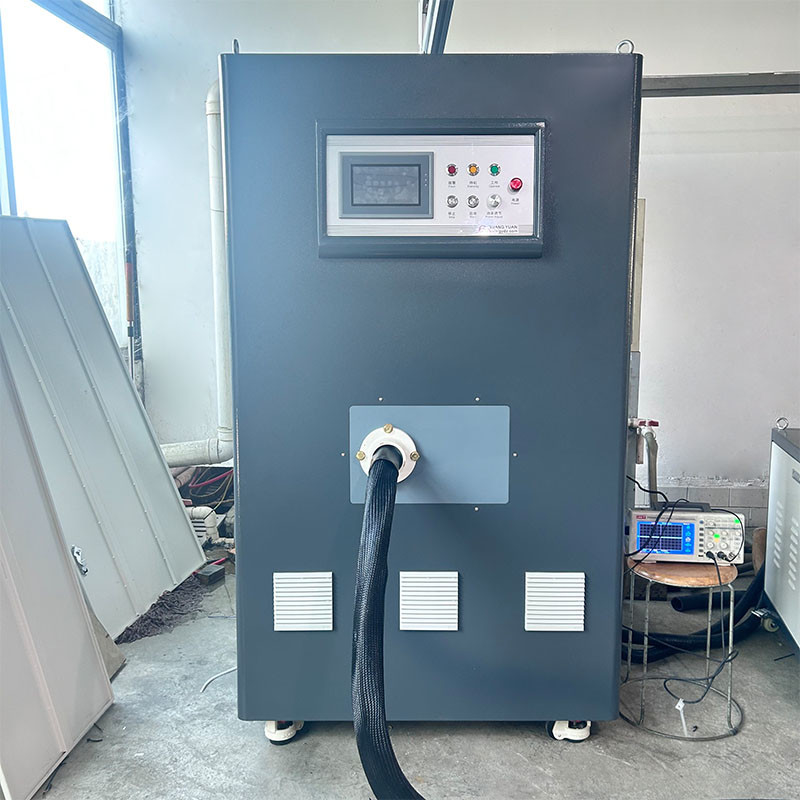 Forno di fusione in acciaio inossidabile personalizzato per la macchina di riscaldamento ad induzione ad altissima frequenza con potenza di uscita di 60 kW