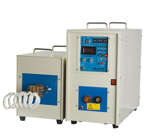 Riscaldamento ad induzione ad altissima frequenza 25 kW LGBT Leaf Spring Induction Heating Machine per la forgiatura