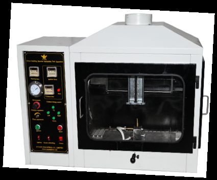 Apparecchiature per prove di infiammabilità conformi alla norma EN ISO 11925-2 per la classificazione delle strutture edilizie