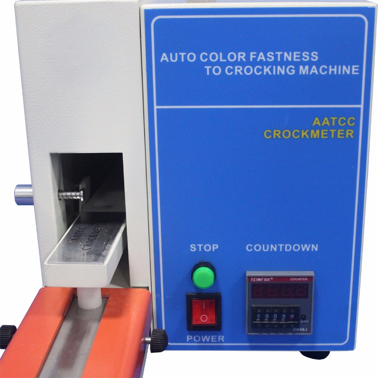Electric Friction Color Fastness Tester AATCC Crockmeter Auto Color Fastness to Crocking Machine
