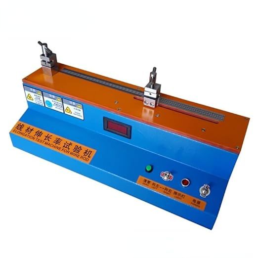 Tester di allungamento per filo e cavo di rame, Tester/Macchina di prova per allungamento di cavi e fili in materiale di rame