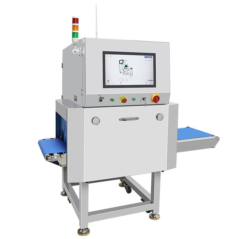 Macchine di rilevamento automatico di metalli industriali ad alta precisione per alimenti Carni verdure Pesce