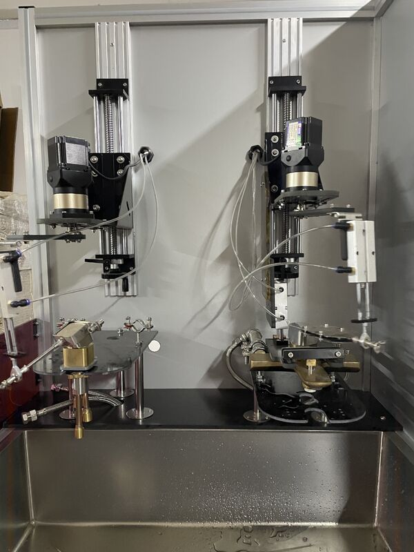 EN817 Macchina di prova del ciclo di vita del rubinetto controllata al computer con velocità regolabile (0-15/min) e costruzione in acciaio inossidabile