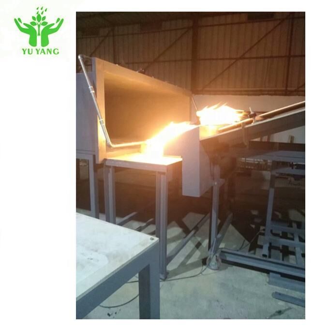 Apparecchiature di prova del fuoco Cella solare Tester di diffusione della fiamma e di marchio di combustione