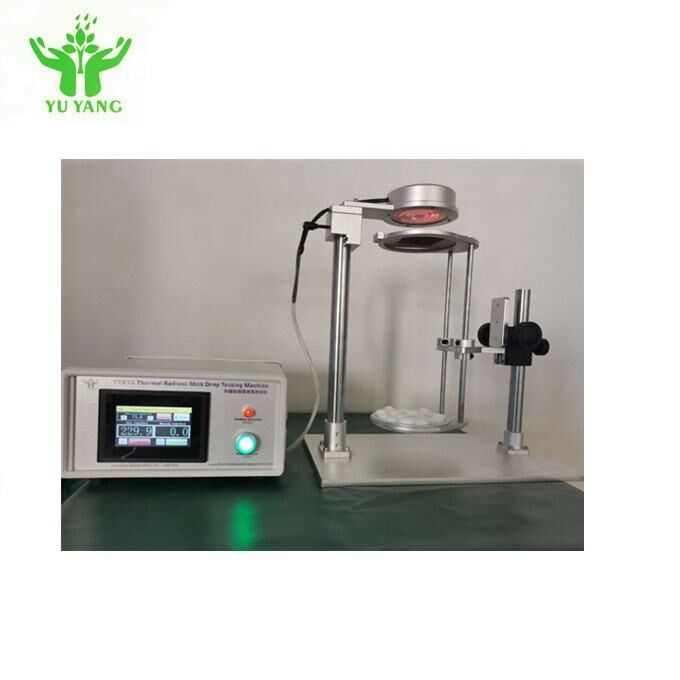 Termocamera per prove di fusione per irraggiamento termico con armadio di prova in acciaio inossidabile da 30KW/m2 conforme allo standard NF P92-501