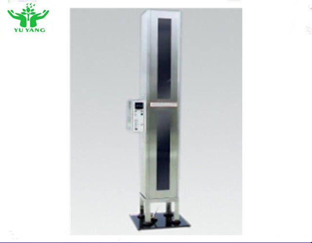 NFPA 701-2004 Metodi 2 Tester di propagazione della fiamma con 800BTU/ft3 ~ 1000BTU/ft3 Calore del bruciatore ugello da 100 mm e struttura in acciaio inossidabile 304