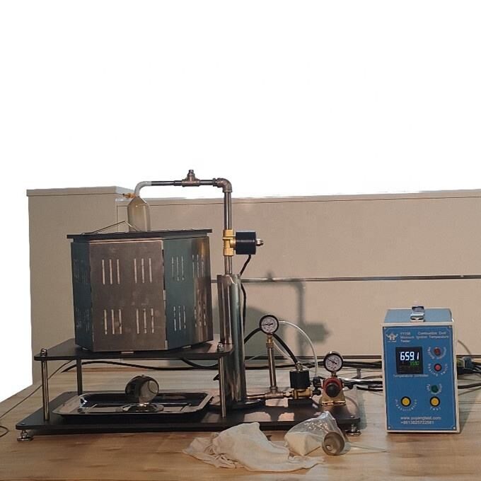230V 50Hz Tester per la Temperatura Minima di Accensione di Polveri Combustibili con Macchina per Test di Infiammabilità da 0 ~ 1 Bar