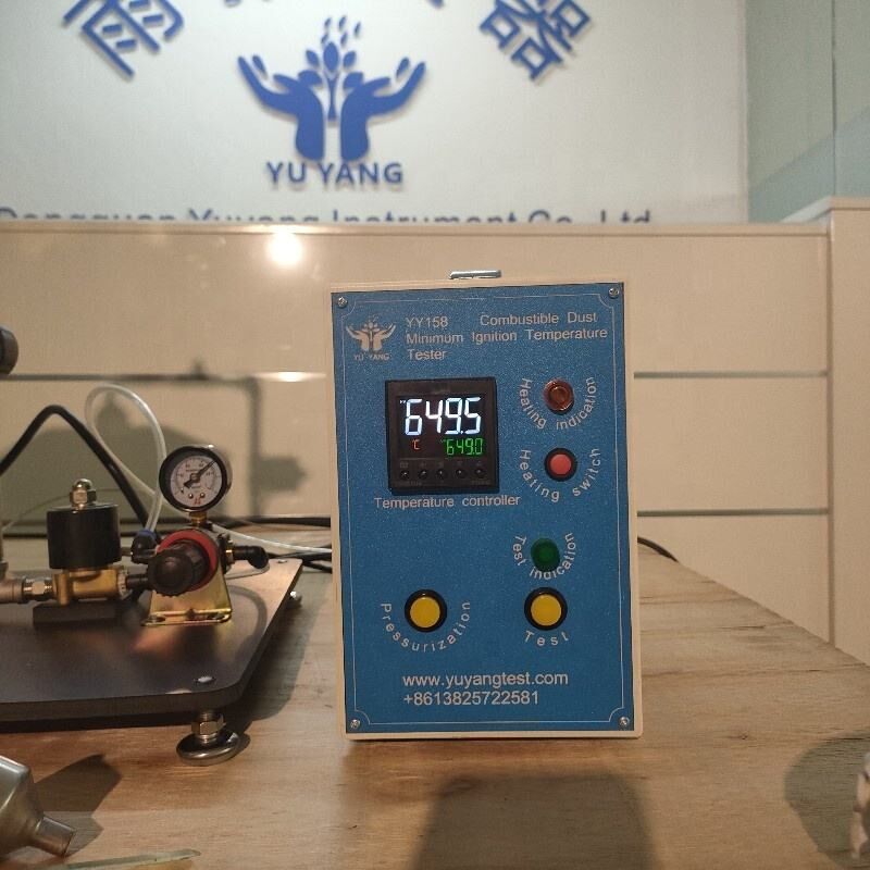 230V 50Hz Tester per la Temperatura Minima di Accensione di Polveri Combustibili con Macchina per Test di Infiammabilità da 0 ~ 1 Bar