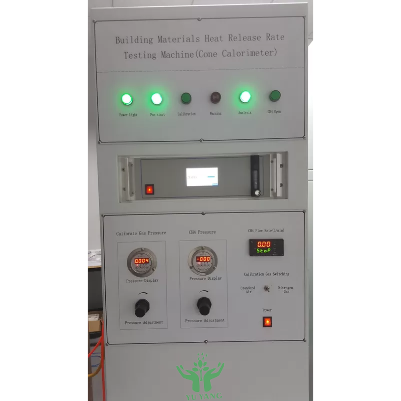 Calorimetro a cono certificato ISO 5660 per la misurazione del tasso di rilascio di calore e apparecchiature modulari di prova della resistenza al fuoco