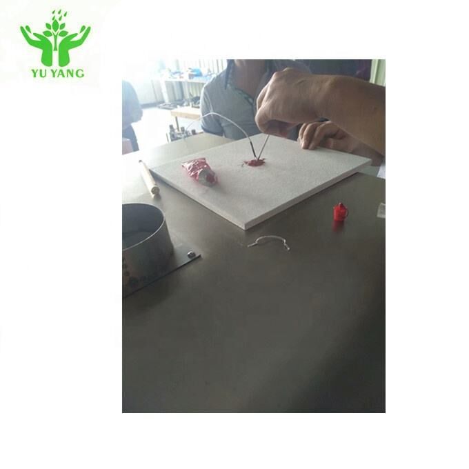 Attrezzatura per test di rivestimento ignifugo in acciaio inossidabile conforme a ISO 834-1 con allarme di temperatura 180°C-220°C ±2°C