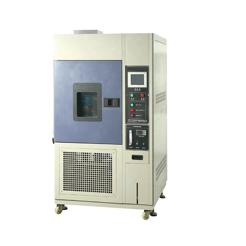 Camera di prova dell'invecchiamento dell'ozono in acciaio inossidabile con concentrazione di ozono da 50 a 1000 pphm e controller touch screen programmabile