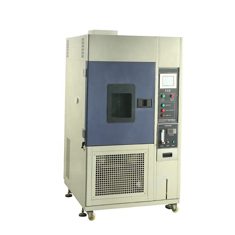 Camera di prova dell'invecchiamento dell'ozono in acciaio inossidabile con concentrazione di ozono da 50 a 1000 pphm e controller touch screen programmabile