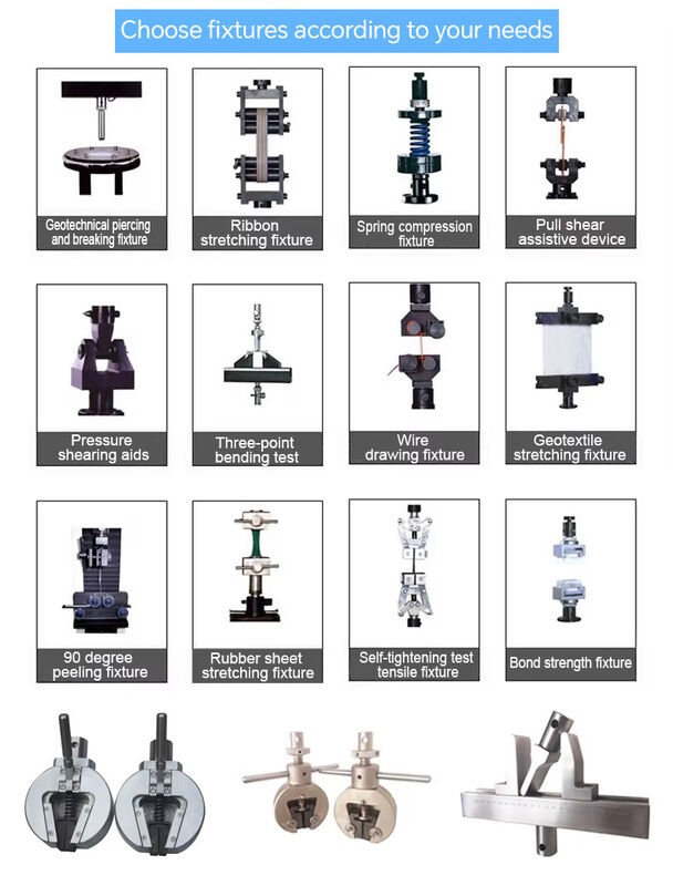 Testatore di tensione elettronica di laboratorio attrezzatura universale di prova di tensione UTM macchina di prova di resistenza alla trazione