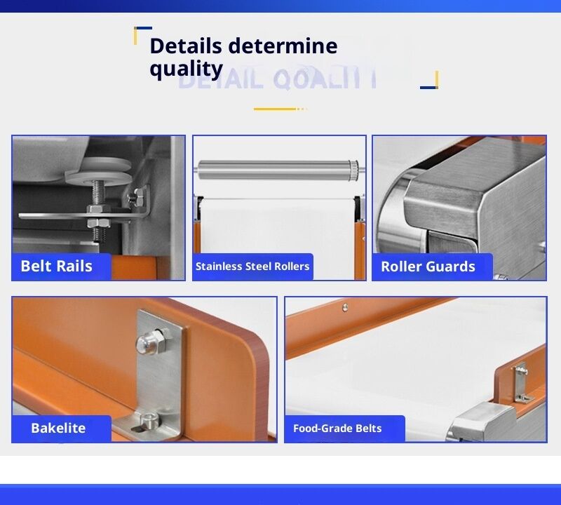 Rivelatore di metalli industriale per alimenti umidi e secchi con alta sensibilità per varie applicazioni