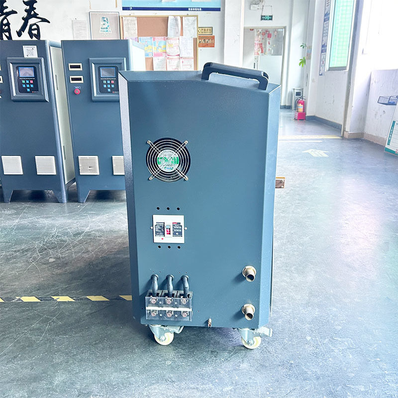 25KW riscaldatore ad induzione ad alta frequenza apparecchiatura di ricottura di spegnimento 380v macchina di saldatura nuova condizione usata forno di fusione del metallo