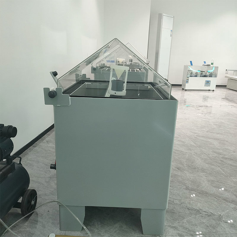 Testatore di corrosione ciclica a spruzzo di sale a resistenza al rivestimento metallico a propulsione elettronica 1 anno