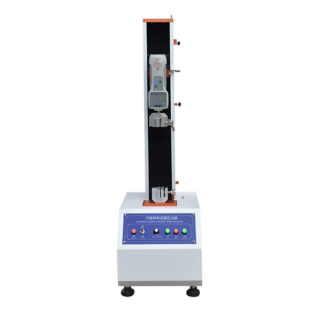 Tester automatico di trazione a colonna singola 5kN 10kN per la prova di laboratorio di allungamento dell'adesione alla buccia