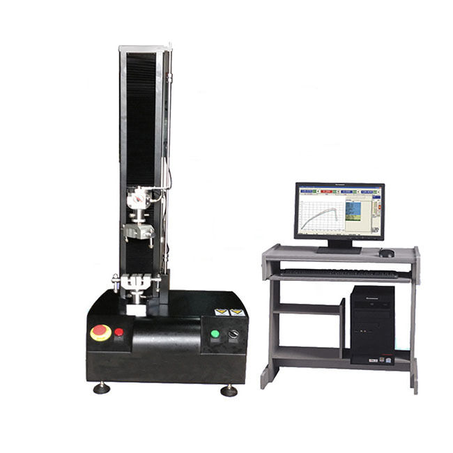 Macchina per prove di trazione in gomma 10kN 20kN ASTM D412 ISO 37 per elastomero di gomma siliconica