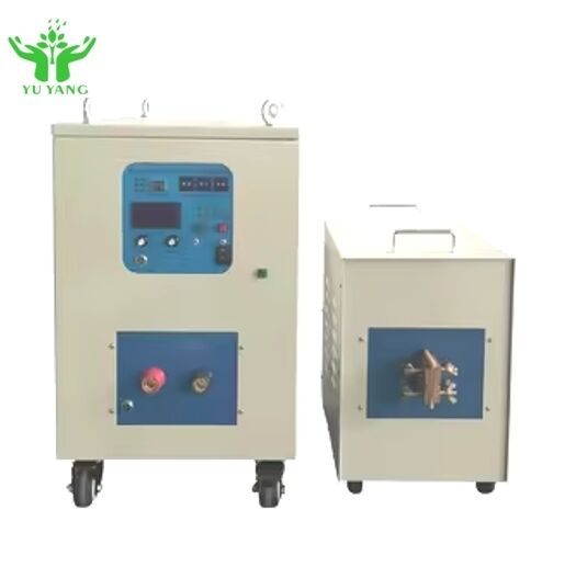 Apparecchiature di riscaldamento ad induzione a alta potenza controllate da PLC da 60 kW per fabbriche di forgiatura dell'acciaio e trattamento termico dei metalli