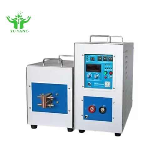 Macchina di riscaldamento a induzione portatile a base di PLC per brasatura di tubi di rame e saldatura di tubi HVAC