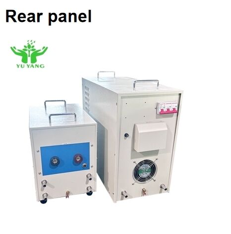 Macchina di riscaldamento a induzione portatile a base di PLC per brasatura di tubi di rame e saldatura di tubi HVAC