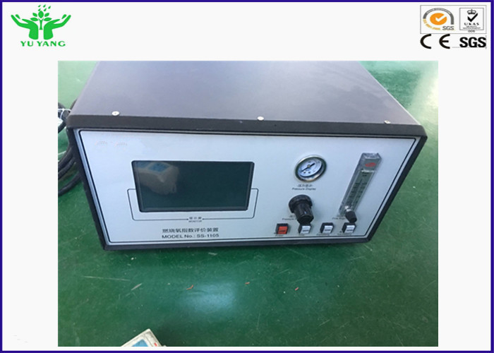 CA ad alta temperatura 220V 50/60Hz 2A dell'apparecchiatura di collaudo di indice dell'ossigeno di iso 4589-3