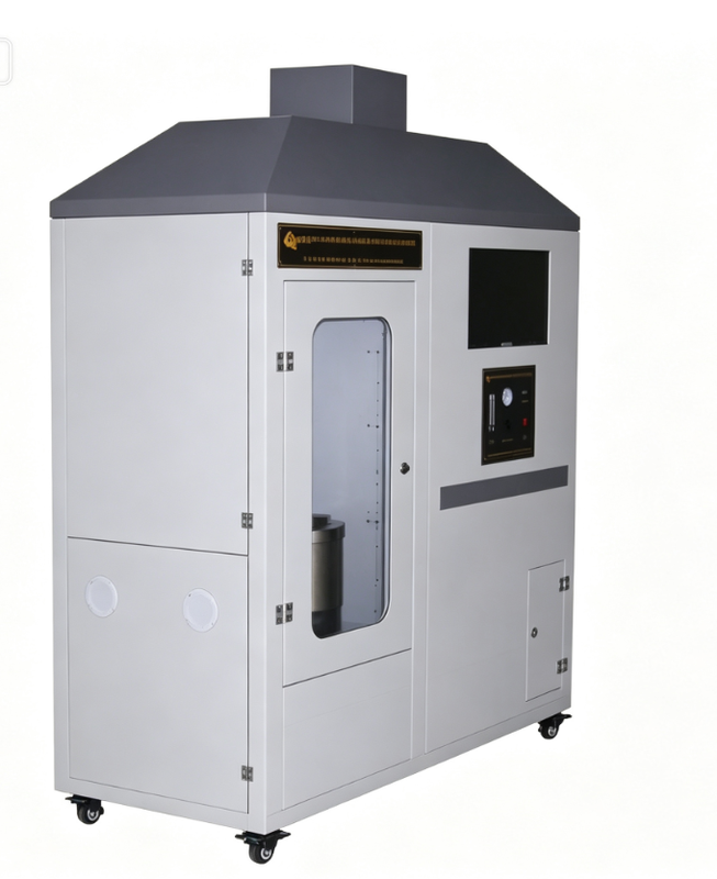 Tester di Infiammabilità UL94 con Temperatura di Prova 0–500 °C, Flusso d'Aria Regolabile e Precisione di Temperatura ±1 °C per Materiali Plastici, Gomma ed Elettronici