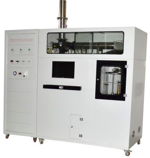 Tester di infiammabilità con calorimetro a cono standard ISO 5660 con intensità di radiazione di 100 kW/m2 e scala elettronica ad alta precisione