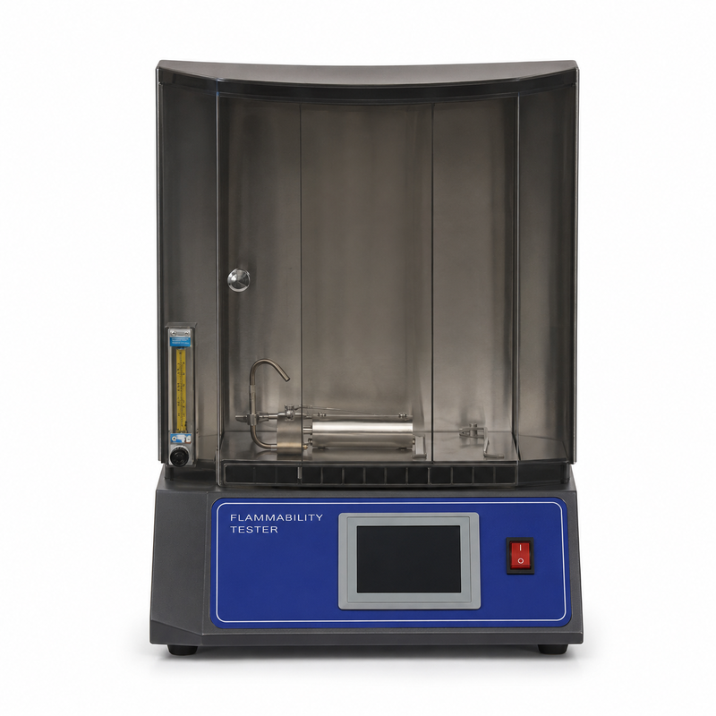 Tester di Infiammabilità per Coperte ASTM D4151 Macchina per Test di Propagazione della Fiamma su Tessuti Attrezzatura per la Valutazione della Sicurezza di Laboratorio