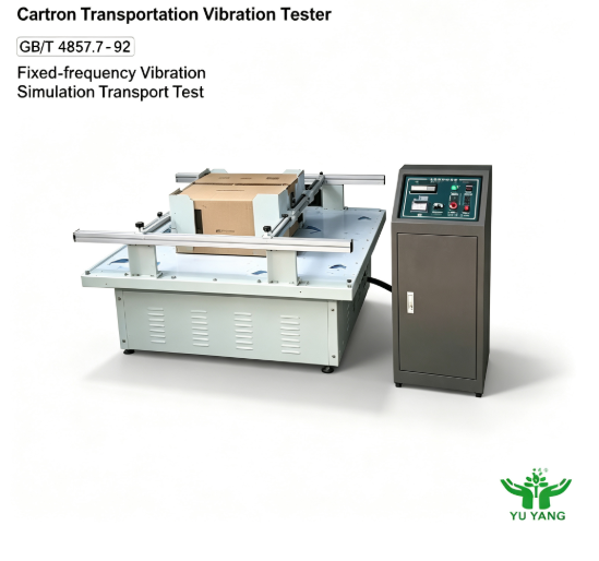 220 V60Hz 75 kg Rated Load 110*98 cm Testing Dimension Vibration Test Machine for Package Transport Simulation
