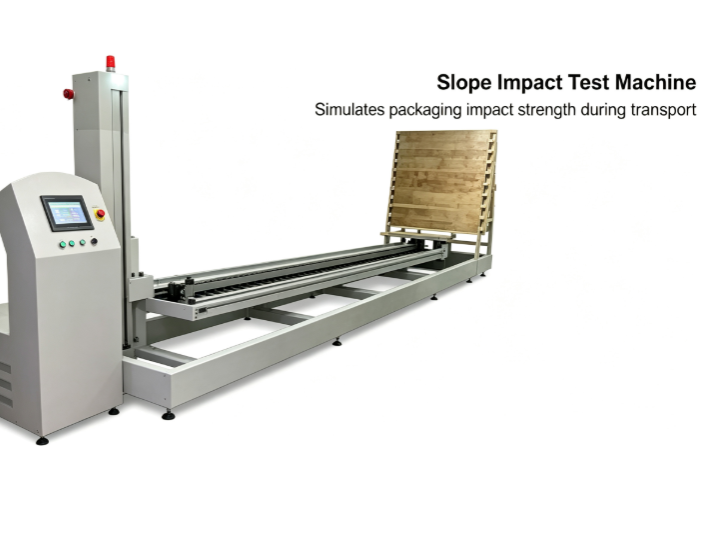 Remote Control Slope Impact Tester with Customizable Load Capacity for ISTA 3E, 3J & 6 Compliance Packaging Testing