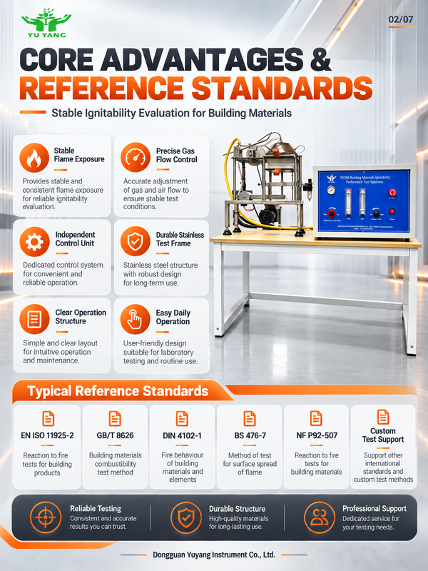 Radiant Heat Source Ignitability Tester ISO 5657 GB/T14523 Building Product Time‑to‑Ignition Critical Heat Flux Test Instrument
